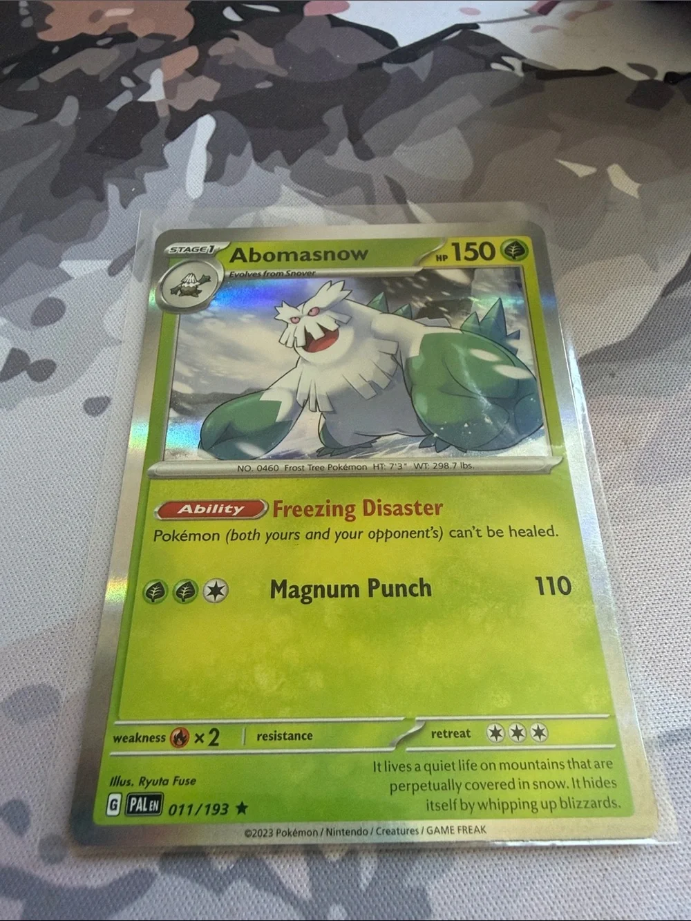 Snover & Abomasnow Evolution Pokémon Card Lot | 2 Card Holo Reverse Holo ✨5/$25✨